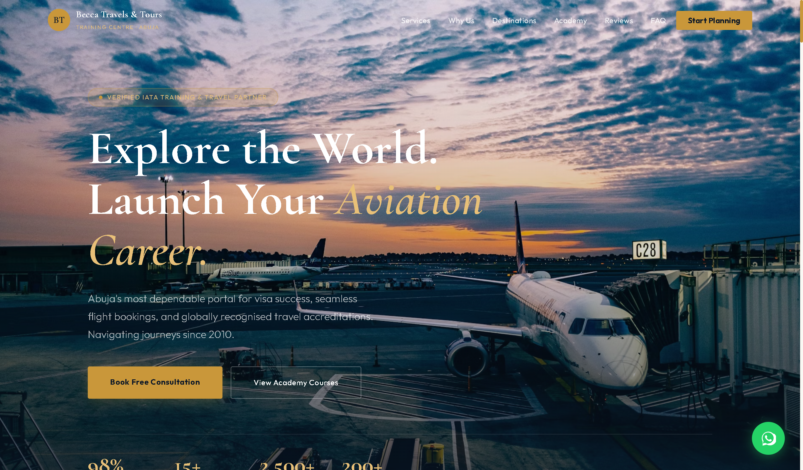 Becca Travels — Travel booking
